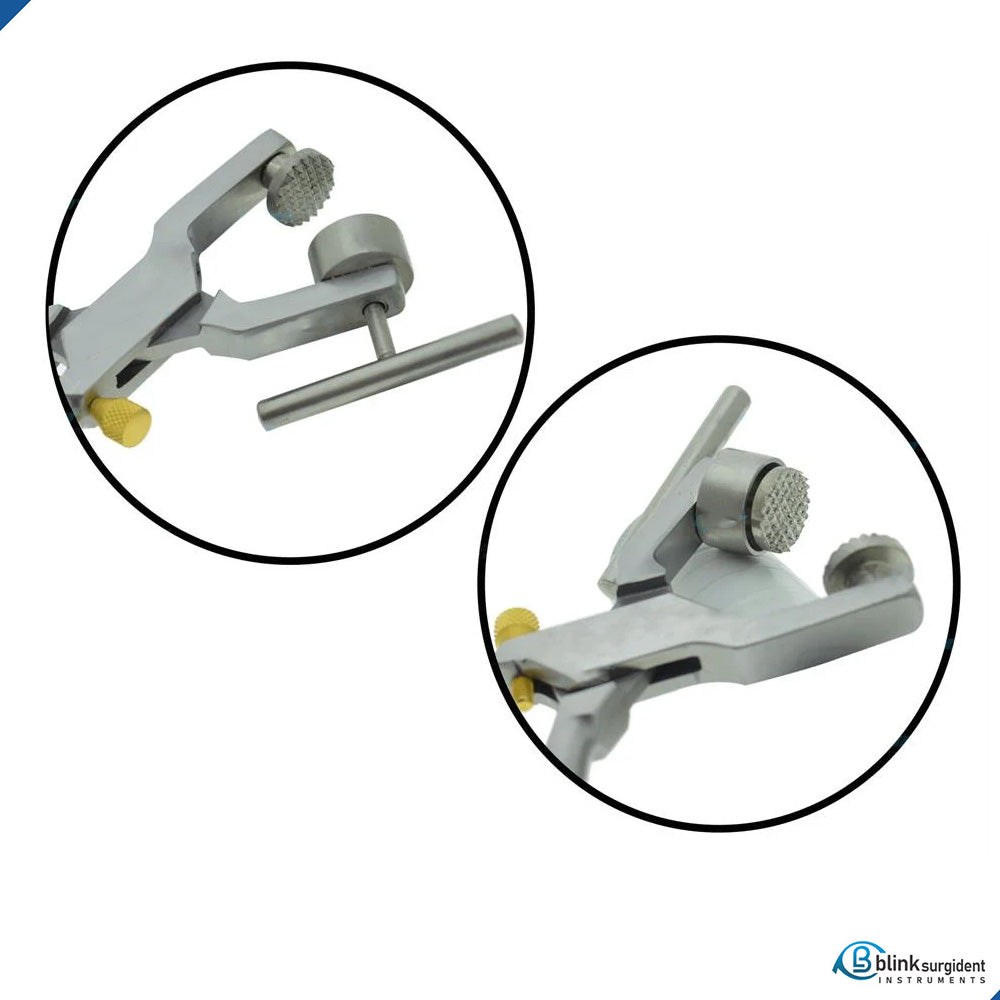 Bone Crusher Bone Mill Bone Morselizer Dental Implant Instruments Golden