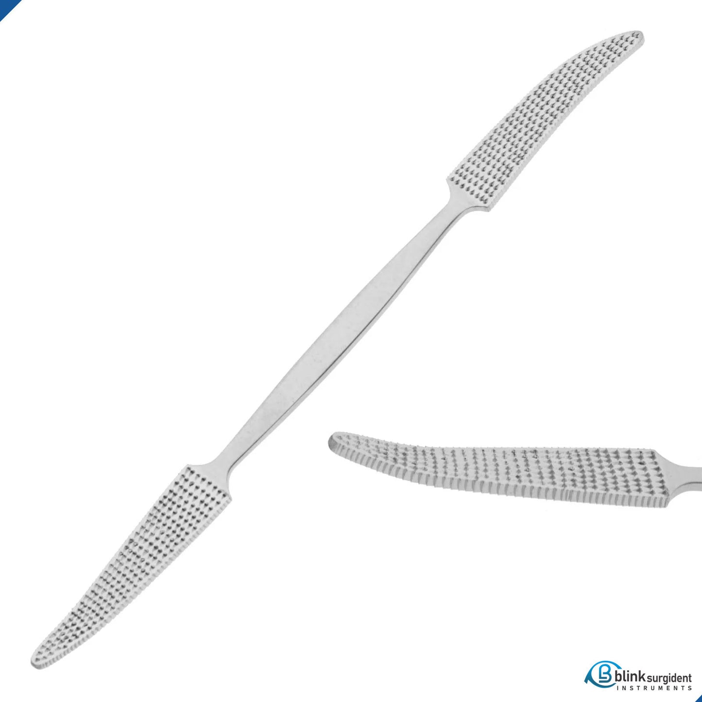 BSD Bone Rasp Putti Double End Curved