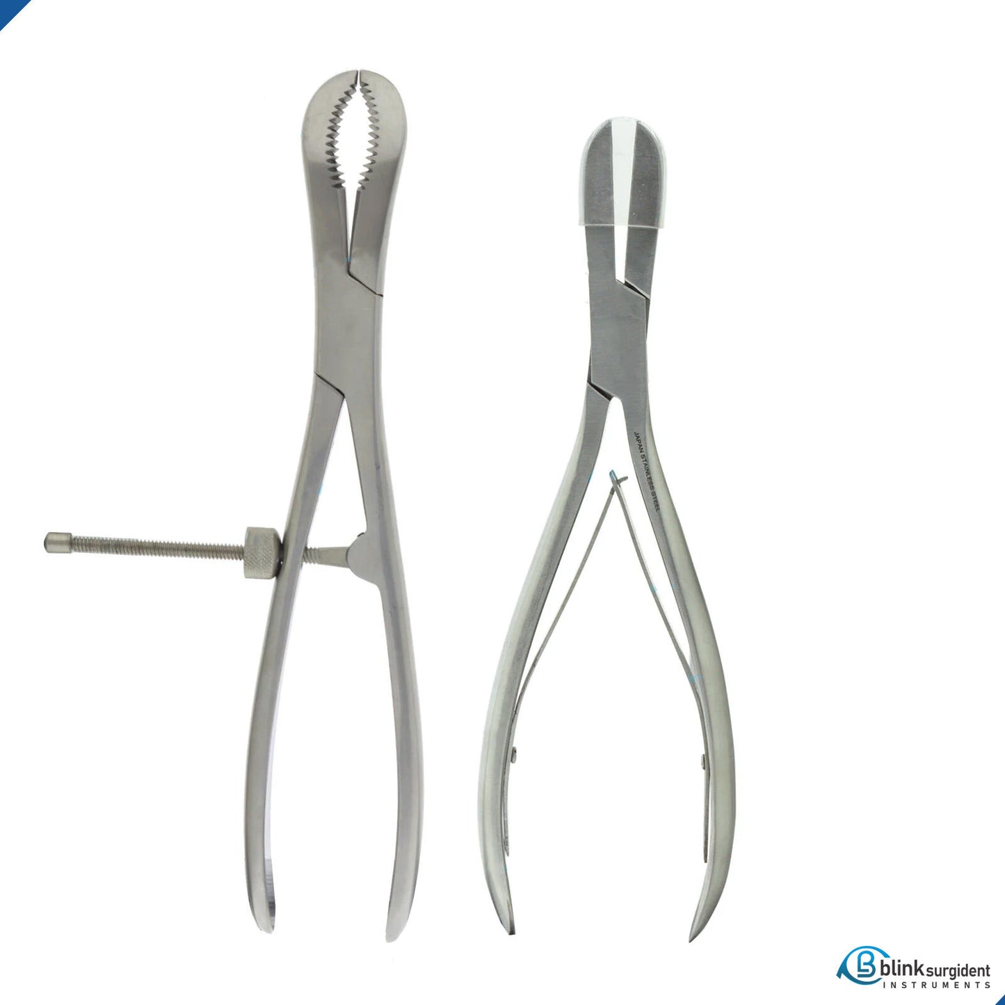 Set of Liston Bone Cutter 9" Reduction Centering Bone Holding Forceps 9.5"