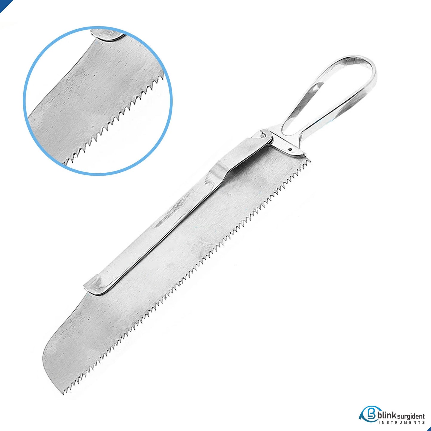BDS Bone Saw Orthopedic Surgical & Veterinary Instruments Straight Wide & Round