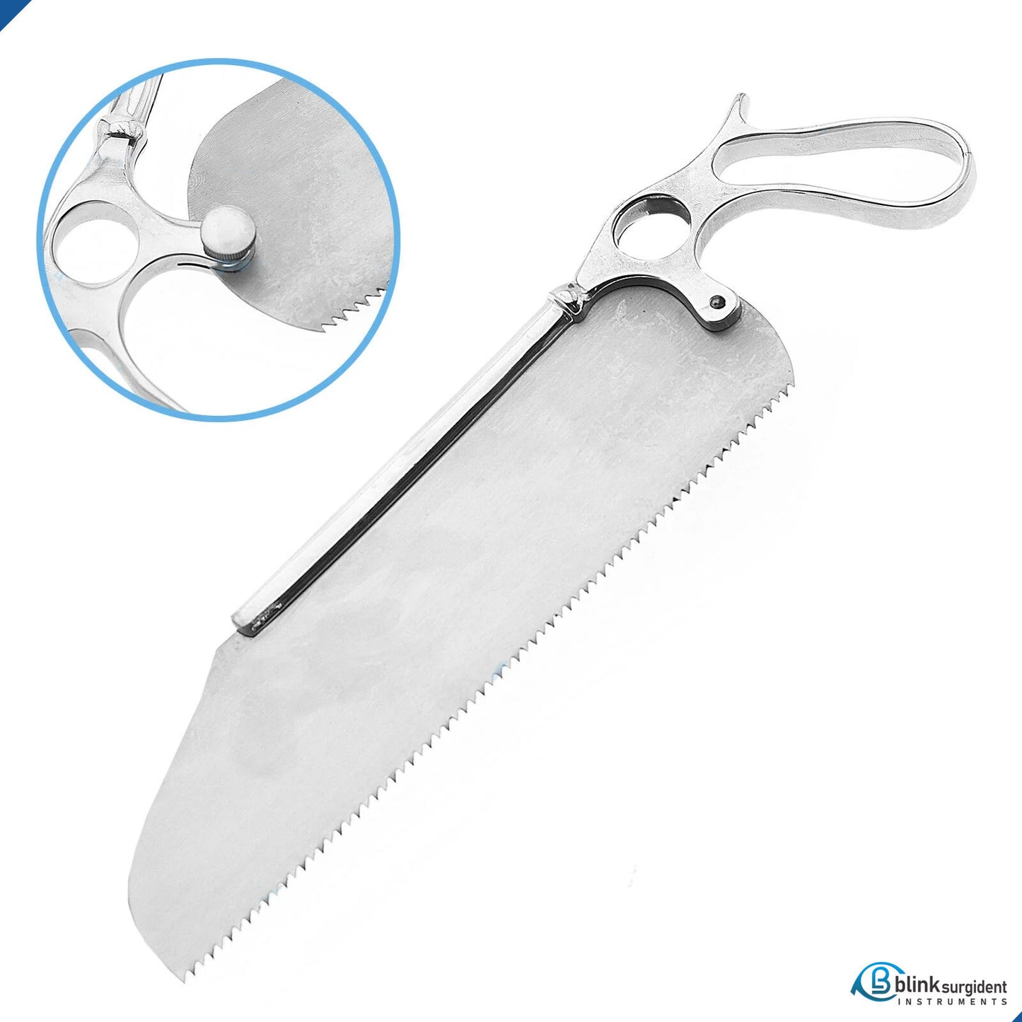 BDS Bone Saw Orthopedic Surgical & Veterinary Instruments Straight Wide & Round