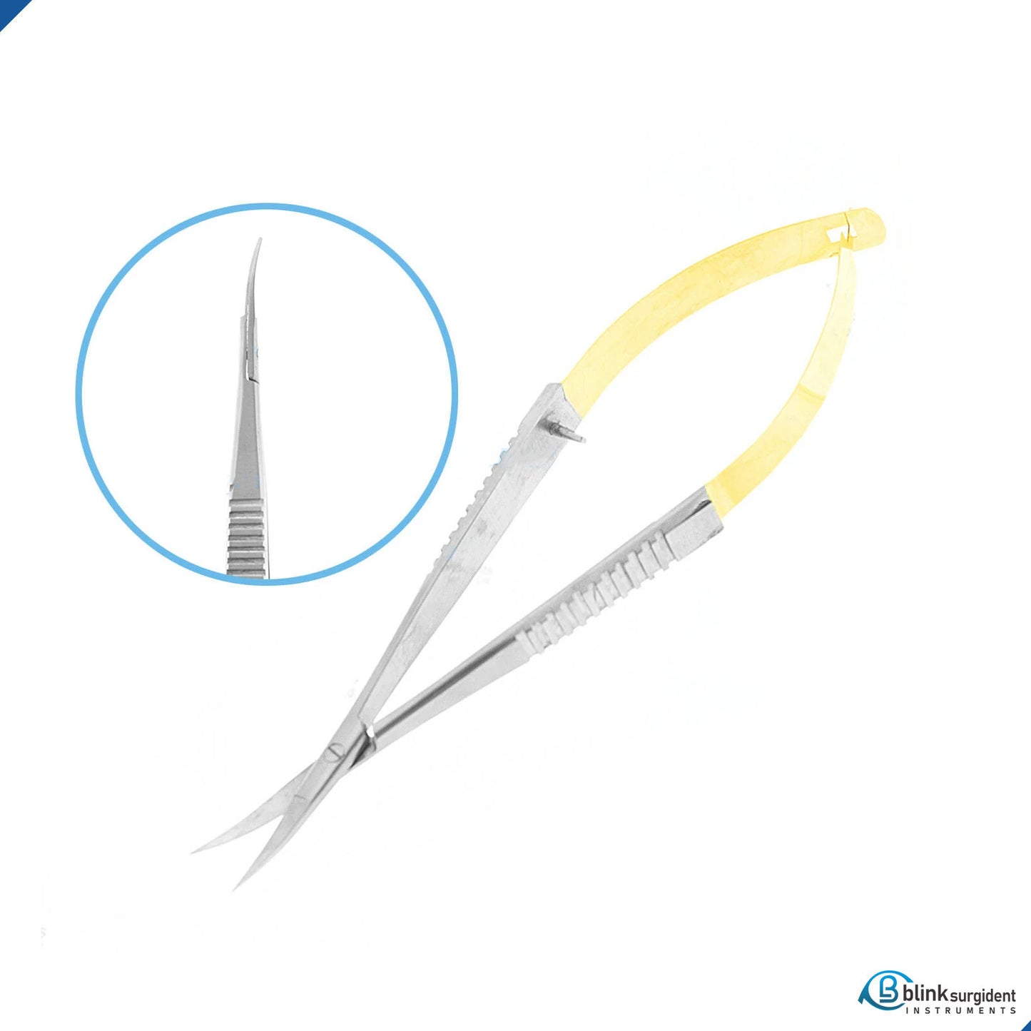 Castroviejo Micro Scissors TC Tip Needle Holder Straight & Curved