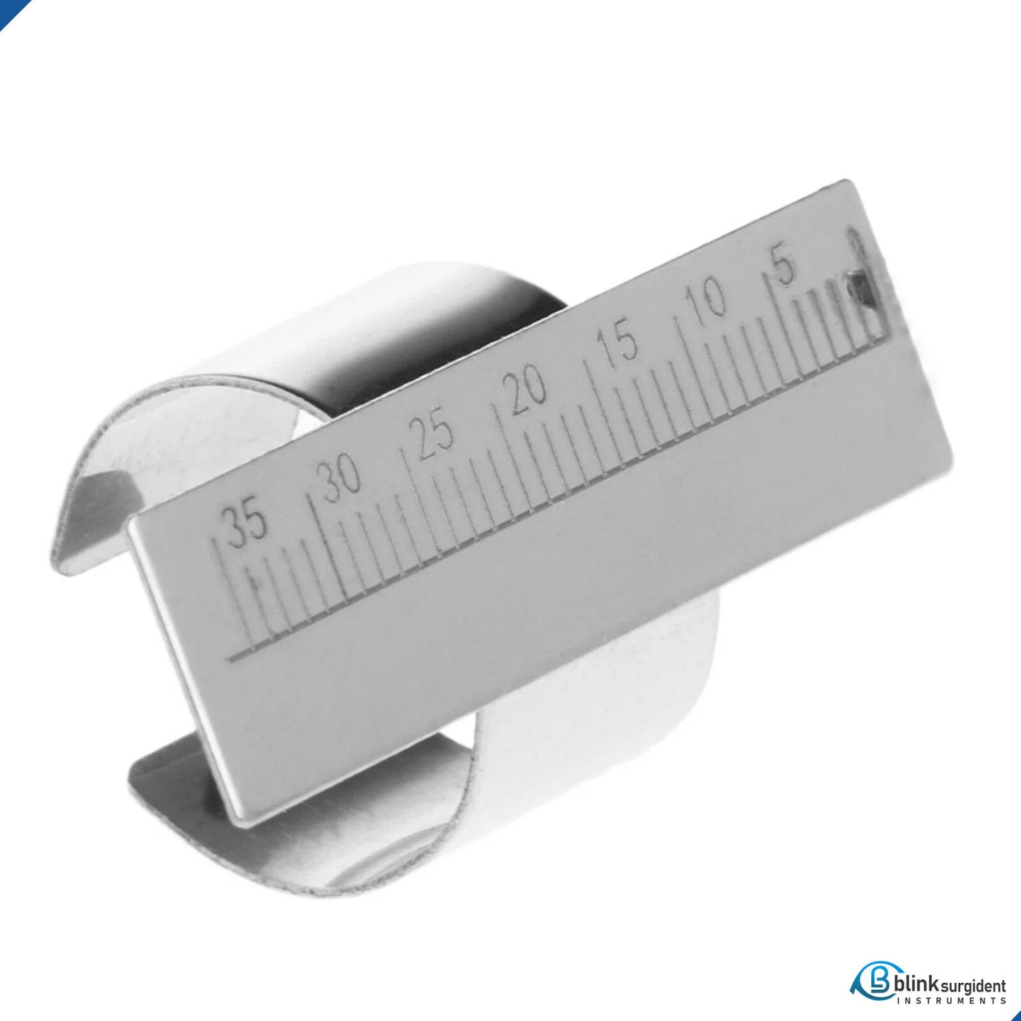 Endo Finger Gauge Scale Dentist Lab Equipment German Stainless Steel