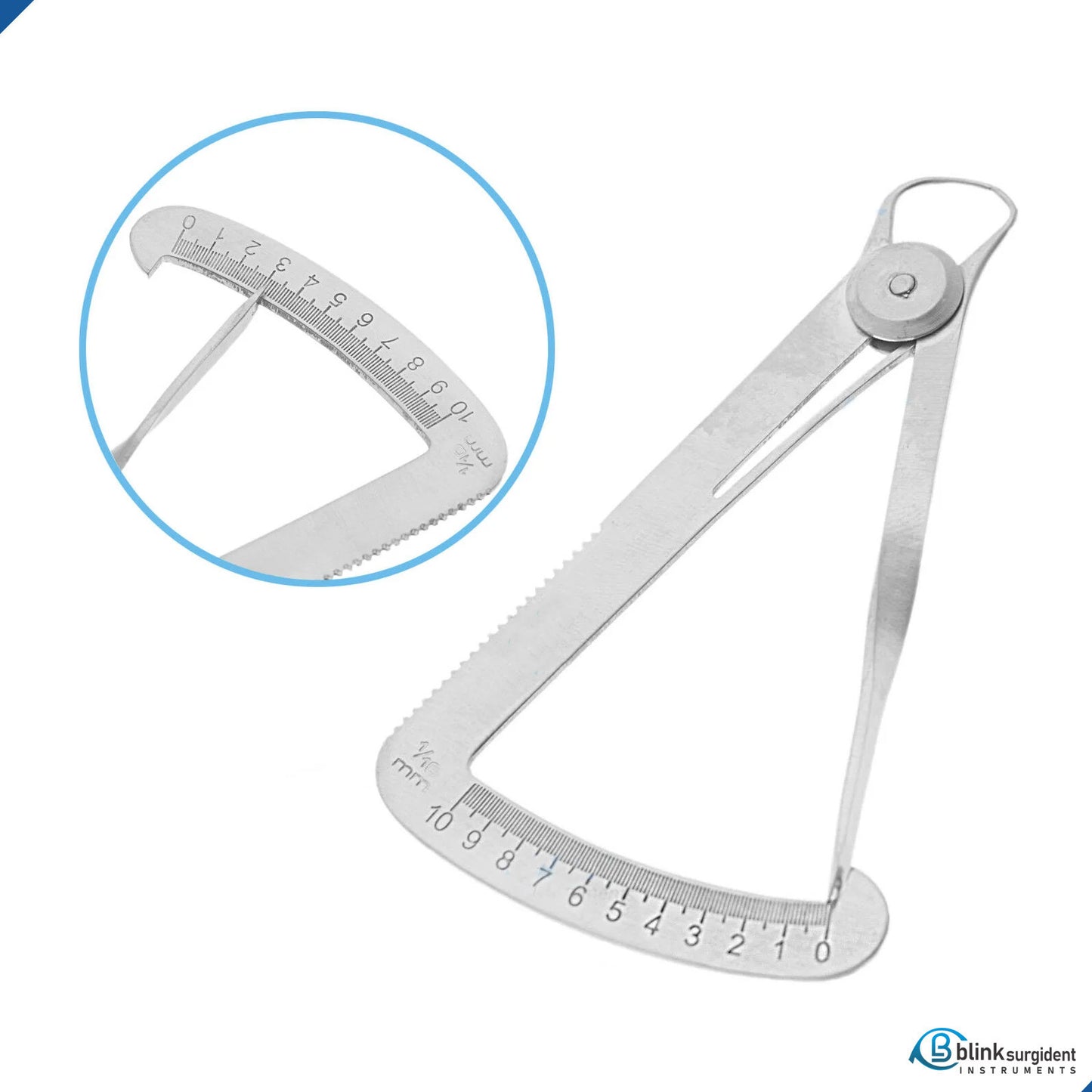 IWANSON Gauge Spring Measuring Caliper 10mm Guage Stainless Steel