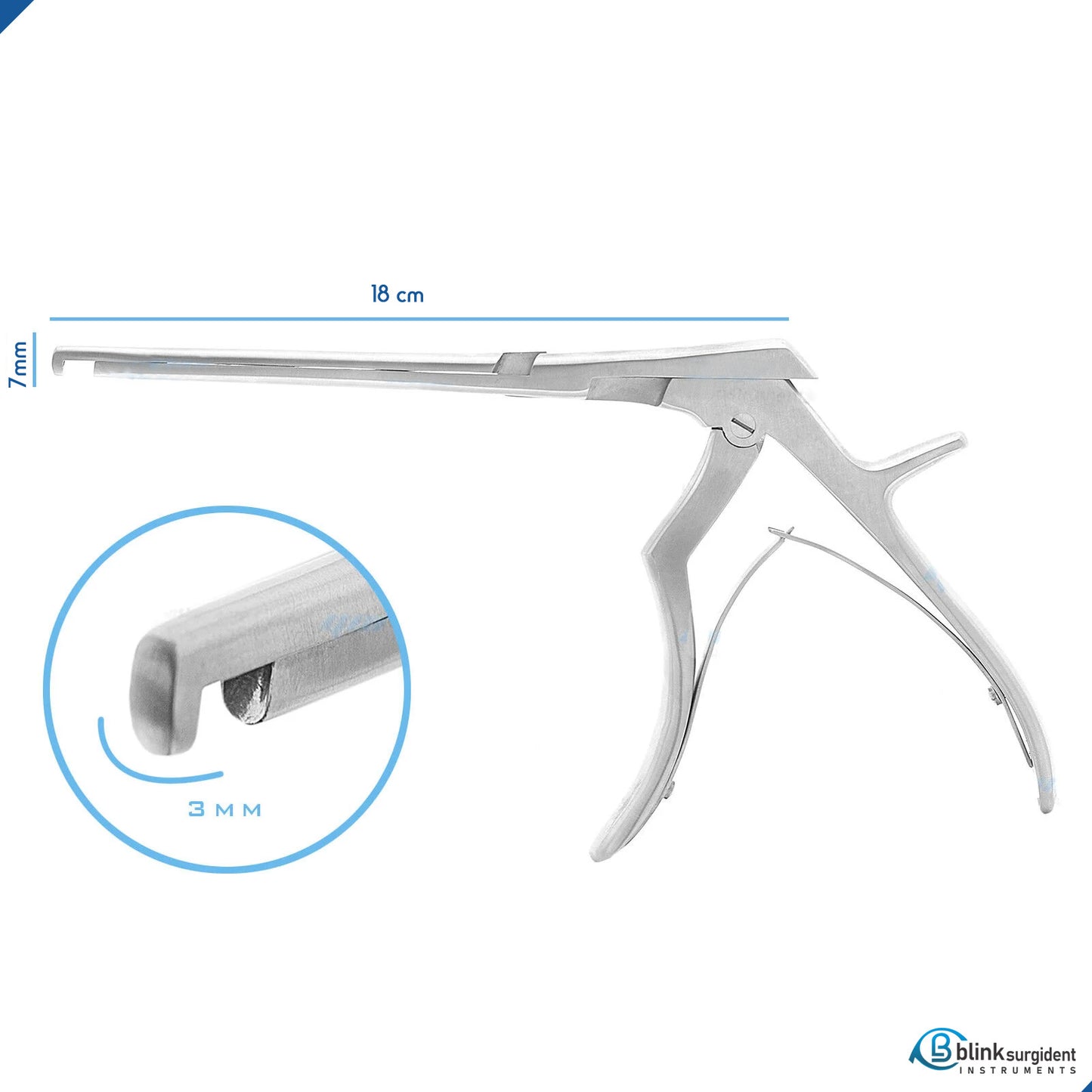 BSD Tischler Biopsy Forceps Shaft 18cm length Gynecology Surgical Instruments