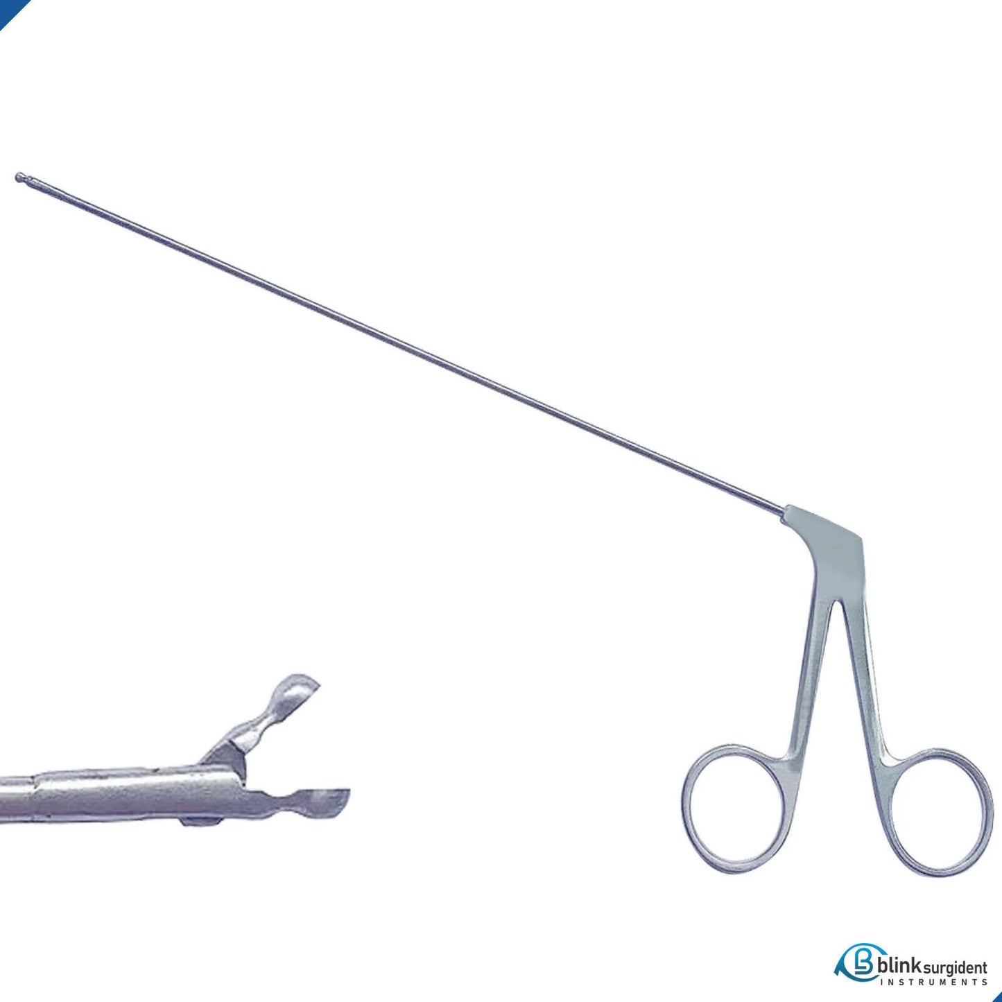 BSD Micro laryngeal forcep set Scissor Grasper Biopsy cup Forceps 2x250mm 3pcs