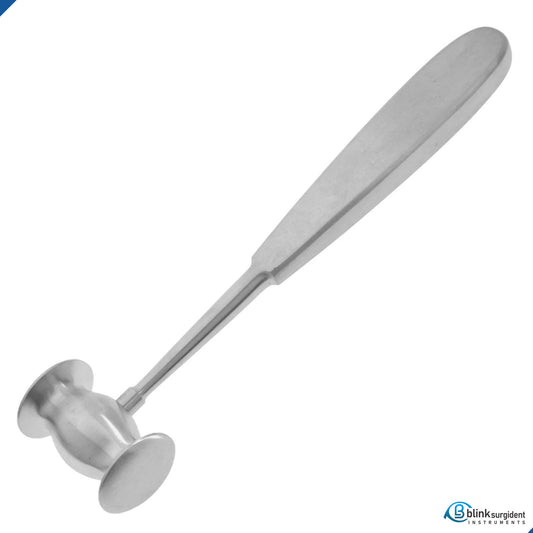 Mead Bone Mallet Head 8 OZ- 17cm Teflon Caps Orthopedic Surgical  Instruments