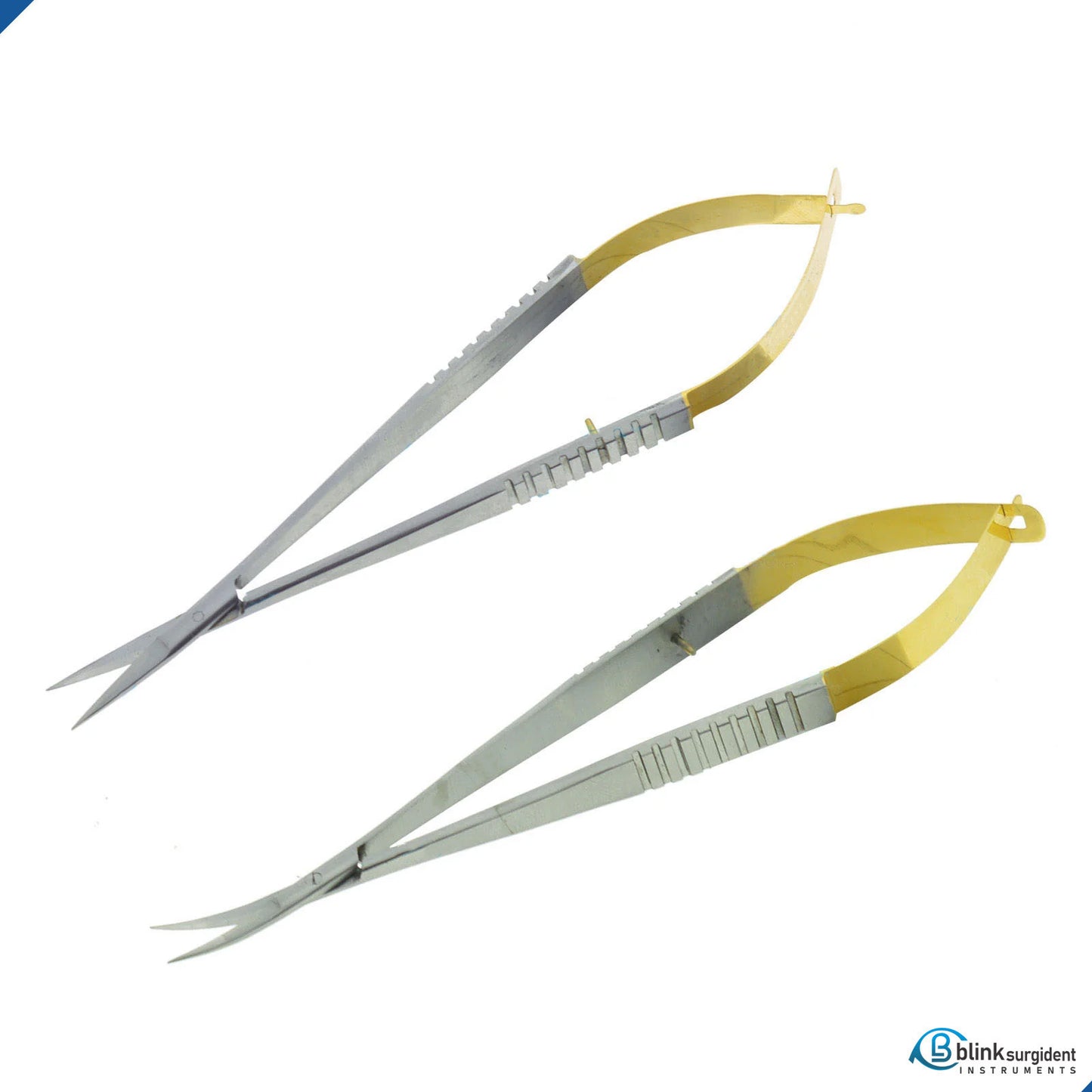 Castroviejo Micro Scissors TC Tip Needle Holder Straight & Curved