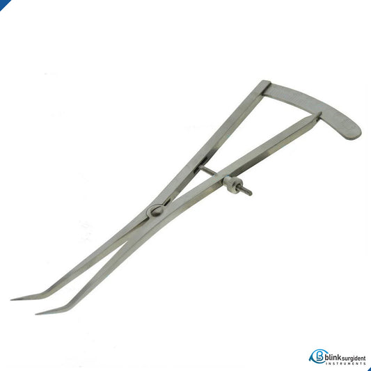 BSD Castroviejo Ridge Mapping Calipers Stainless Steel Curved Design