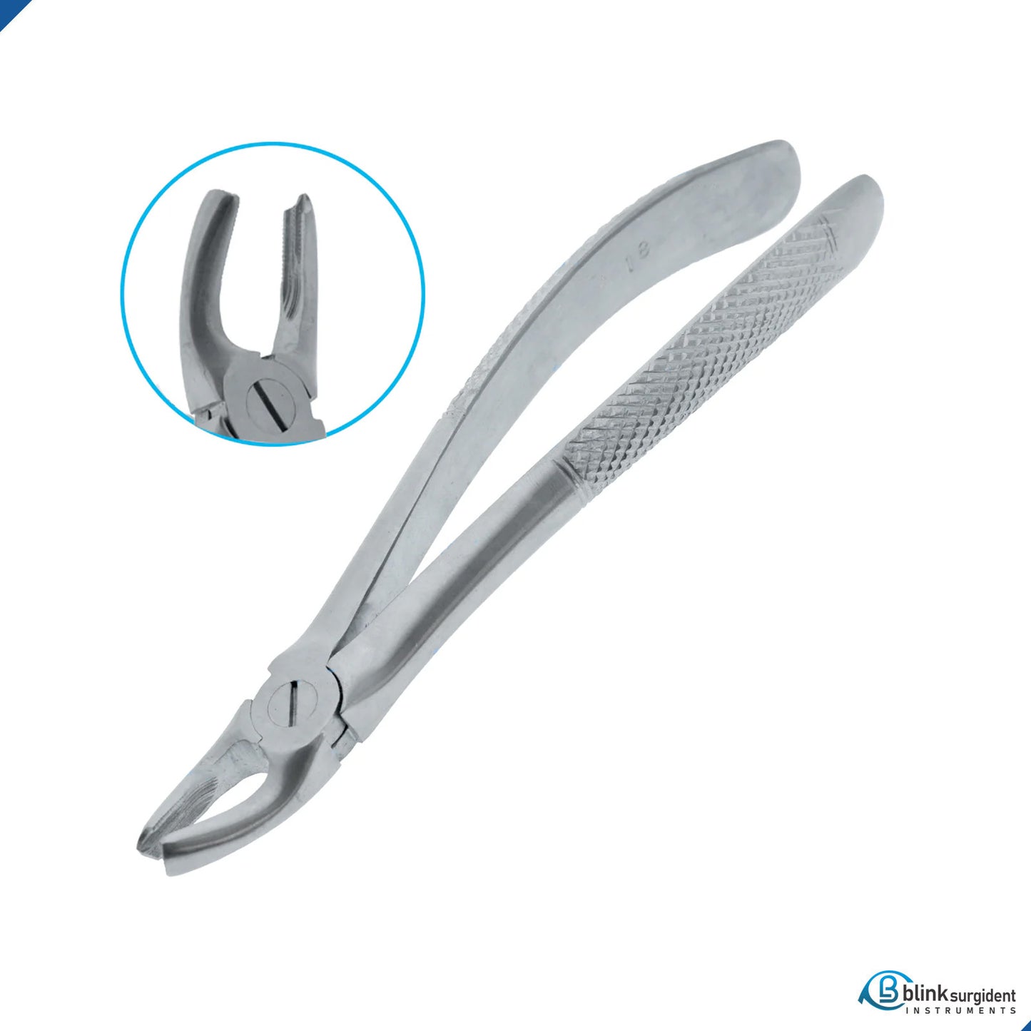 Dental Extracting Forceps Dental Forceps 18 Upper Molar Left Extraction