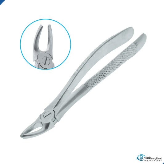 Dental Extracting Forceps No. 7 Upper Premolar Serrated Extraction